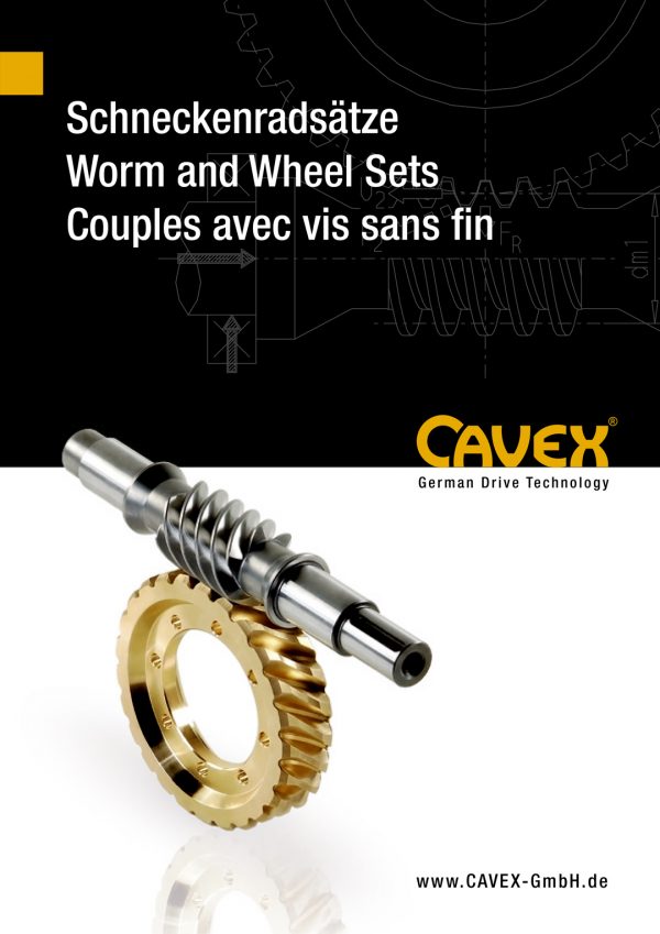 CAVEX Worm Wheel Sets CAVEX Antriebslösungen